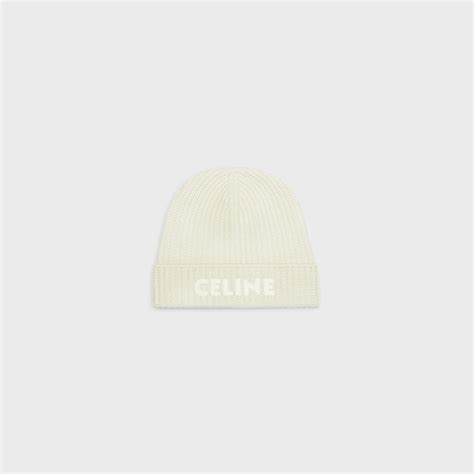 celine beanie beige|BEANIES AND SCARVES WOMEN .